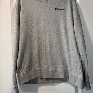 Champion Heather Gray Crewneck